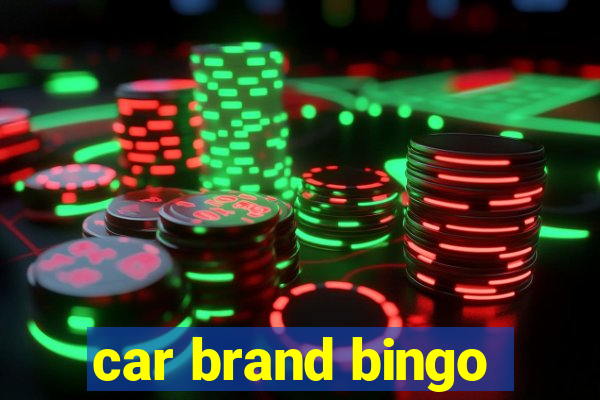 car brand bingo